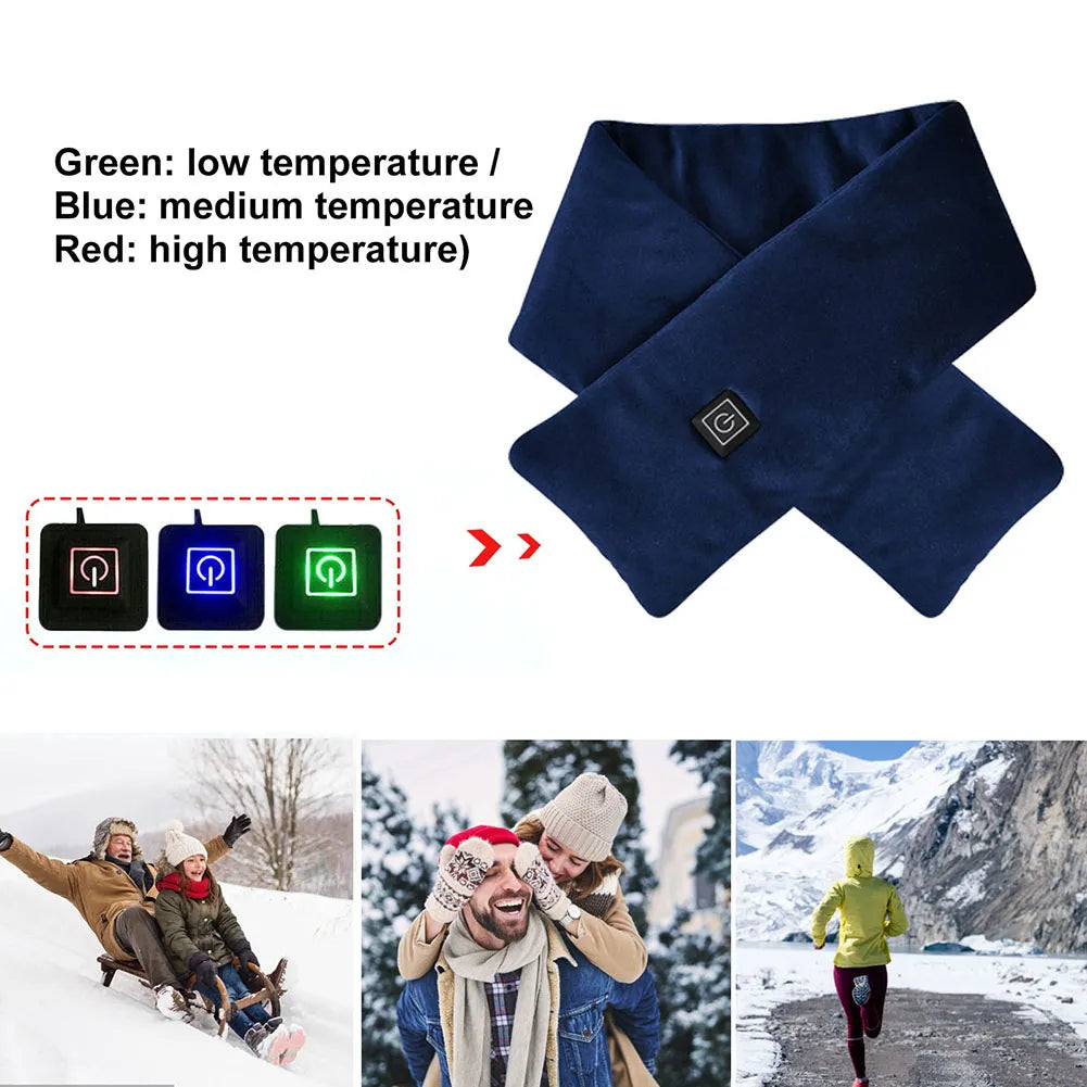 Women Men Heating Scarf